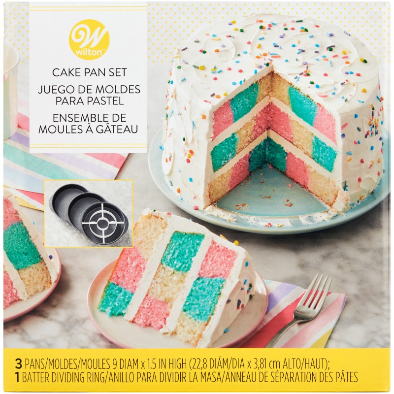 Easy Release Cake Pan - 8 Inch Round Cake Pan - Walter Drake