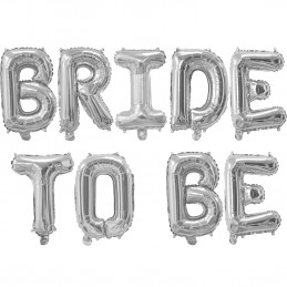 Inflated Silver 'Bride To...