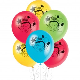 Curious George Balloons (Pack of 8)
