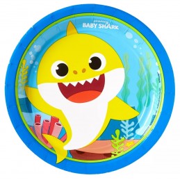 Baby Shark Small Plates (Pack of 8) | Baby Shark Party Supplies