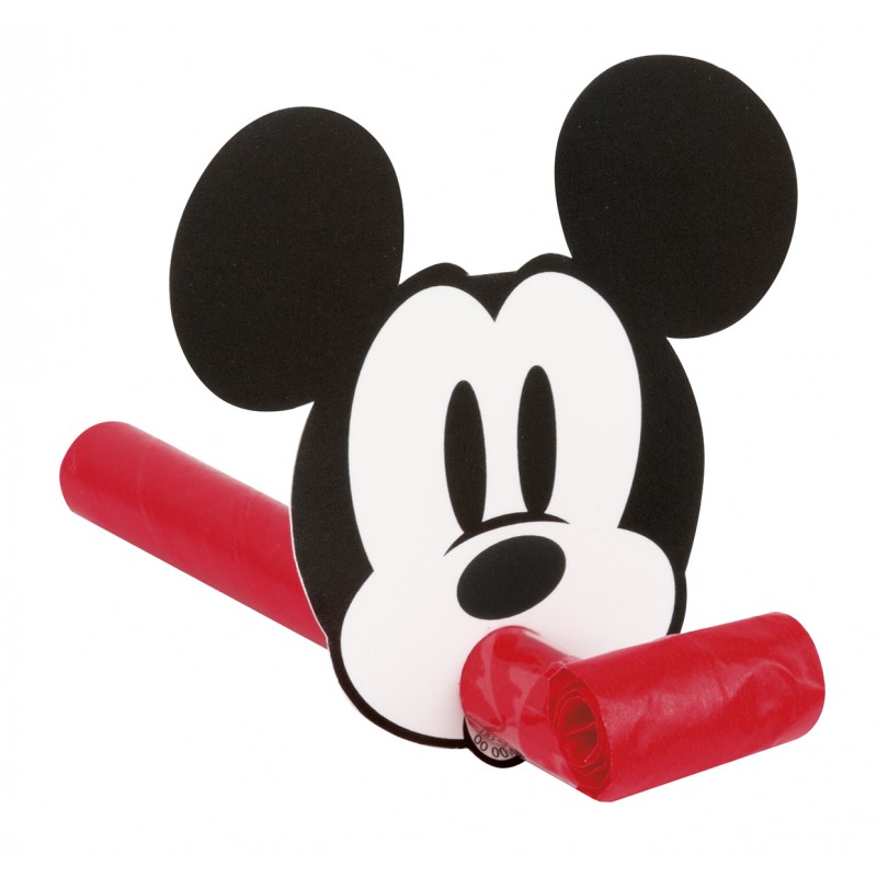 Mickey Mouse Party Blowers (Pack of 8)