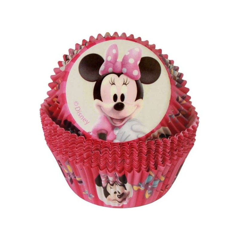 Minnie Mouse Baking Cups Patty Pans (50) | Discontinued