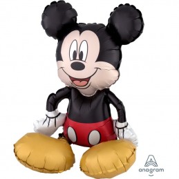 Air-Filled Sitting Mickey Mouse Balloon