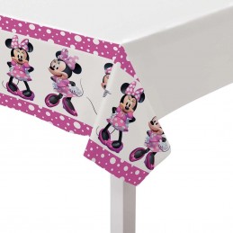 Minnie Mouse Forever Plastic Tablecloth | Minnie Mouse Party Supplies
