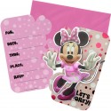 Deluxe Minnie Mouse Invitations Set (Pack of 8)