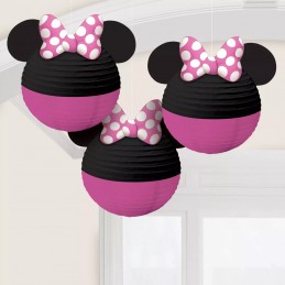 Minnie Mouse Lanterns (Pack of 3)