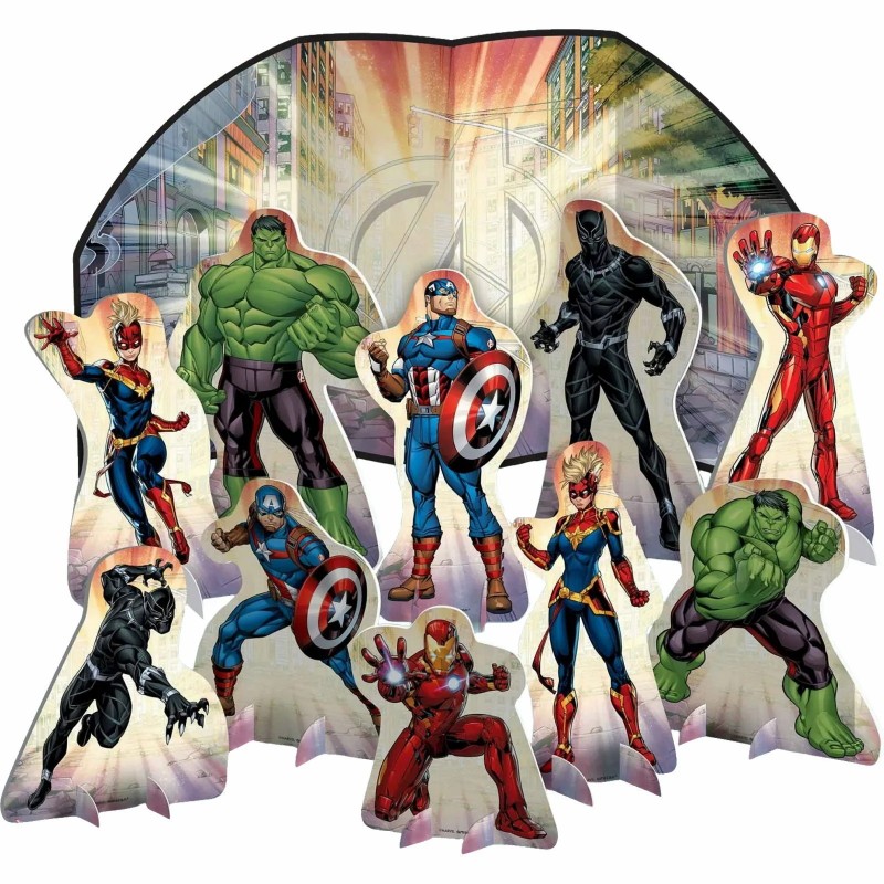 Marvel Avengers Table Decorating Kit (11 Pieces)