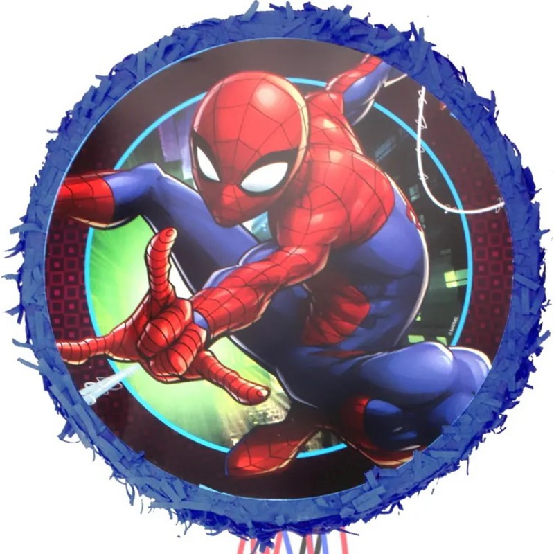 Children Birthday Party Decoration Cartoon Hero Spider Man Pinata