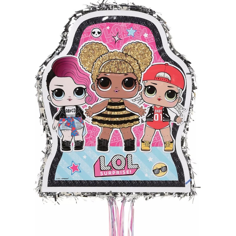 Pull String LOL Dolls Pinata | LOL Party Supplies | Who Wants 2 Party