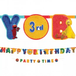 Sesame Street Birthday Banner Kit (2 Piece)