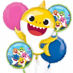 Baby Shark Balloon Bouquet (Set of 5)