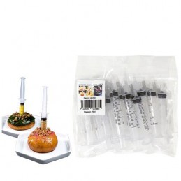 Plastic Dessert Syringes 5ml (Pack of 12)