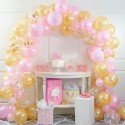 Pink & Gold Balloon Garland Kit (112 Piece)
