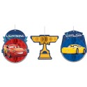Cars 3 Honeycomb Decorations (Set of 3)