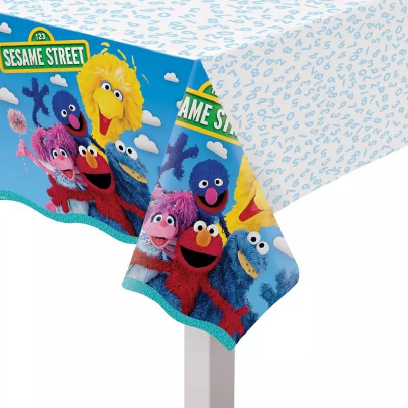 Sesame Street Plastic Tablecover