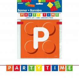 Building Blocks Party Banner