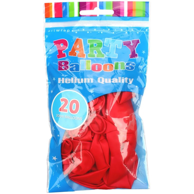 Red Pearl Balloons (Pack of 20) | Red Party Supplies | Who Wants 2 Party