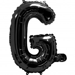 Black Letter G Balloon 35cm