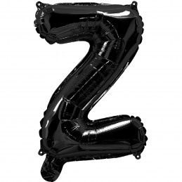 Black Letter Z Balloon 35cm