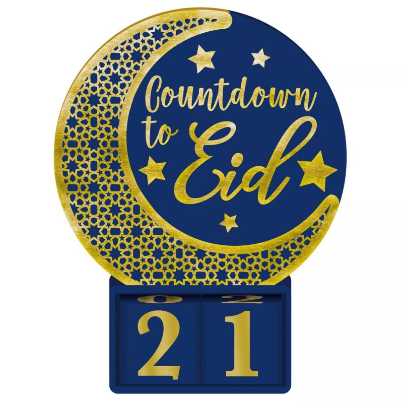 2 Pack Ramadan Chocolate Calendar 30 Days Countdown to Eid Al-Fitr