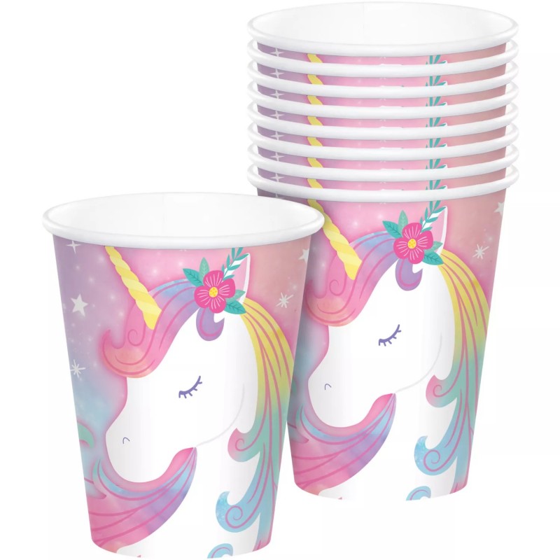 Enchanted Unicorn Paper Cups (Pack of 8)