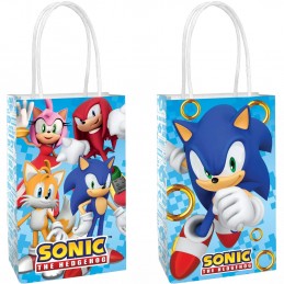 Sonic the Hedgehog Paper Party Bags (Pack of 8)