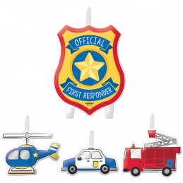 First Responders Candle (Set of 4)