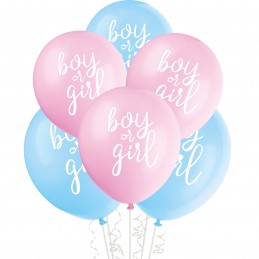 Gender Reveal Balloons (Pack of 8)