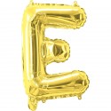 Gold Letter E Balloon 35cm