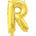 Gold Letter R Balloon 35cm