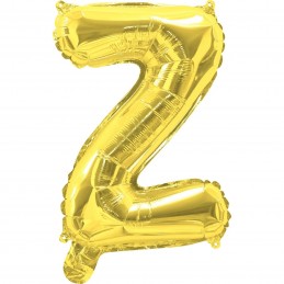 Gold Letter Z Balloon 35cm