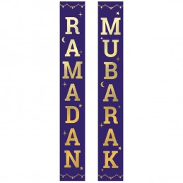 Fabric Ramadan Mubarak Banner Flags