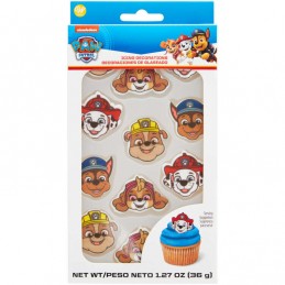 Paw Patrol Icing Decorations (Pack of 12)