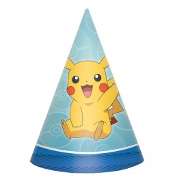 Pokemon Party Hats (Pack of 8)
