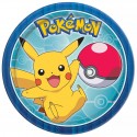 Pokemon Small Paper Plates (Pack of 8)