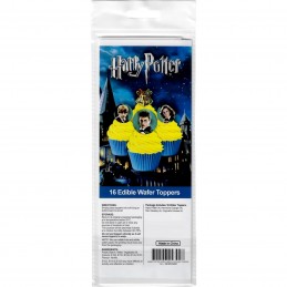 Harry Potter Wafer Cupcake Toppers (Pack of 16)