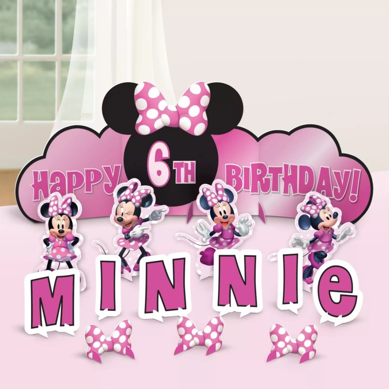 Minnie Mouse Table Decorating Kit Minnie Mouse Table Decorating Kit