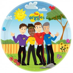 The Wiggles Large Paper Plates (Pack of 8)
