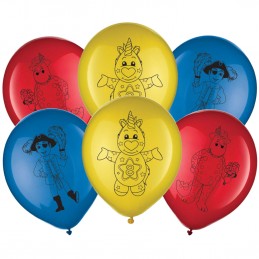 The Wiggles Balloons (Pack of 6)