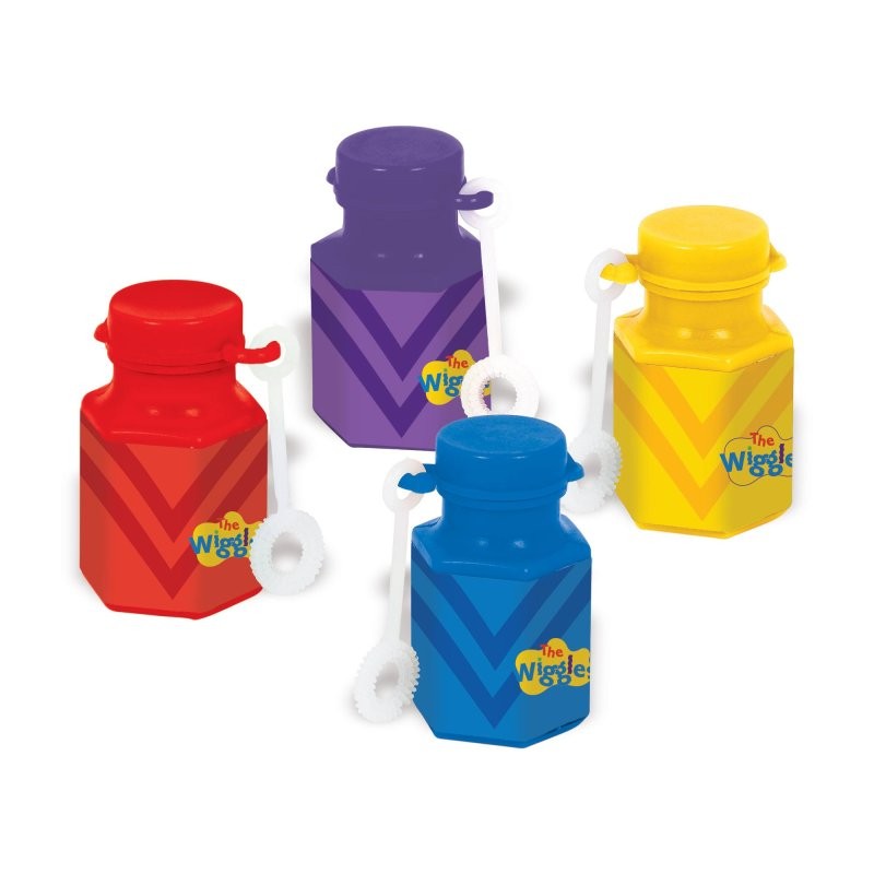 The Wiggles Party Mini Bubble Bottles (Pack of 8)