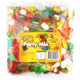 Gummy Party Mix Lollies (1kg)