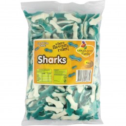 Gummy Shark Lollies (1kg)