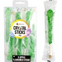 Green Crystal Lolly Sticks (Pack of 5)