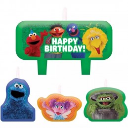 Sesame Street Candles (Pack of 4)