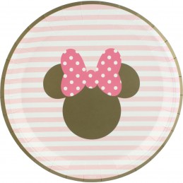Minnie Mouse Large Paper Plates (Pack of 8)