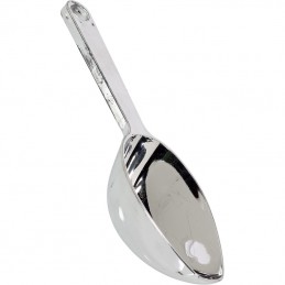 Silver Plastic Lolly Scoop