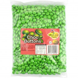 Green Chocolate Buttons (1kg)
