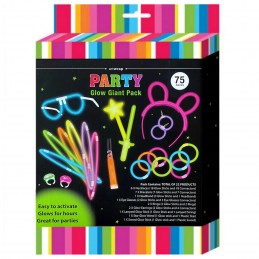 Glow Party Giant Pack (75 Pieces)