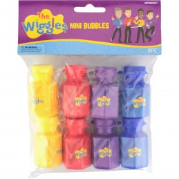 The Wiggles Party Mini Bubble Bottles (Pack of 8)