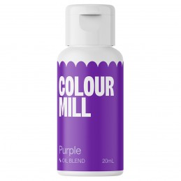 Colour Mill Purple Oil Based Food Colouring 20ml